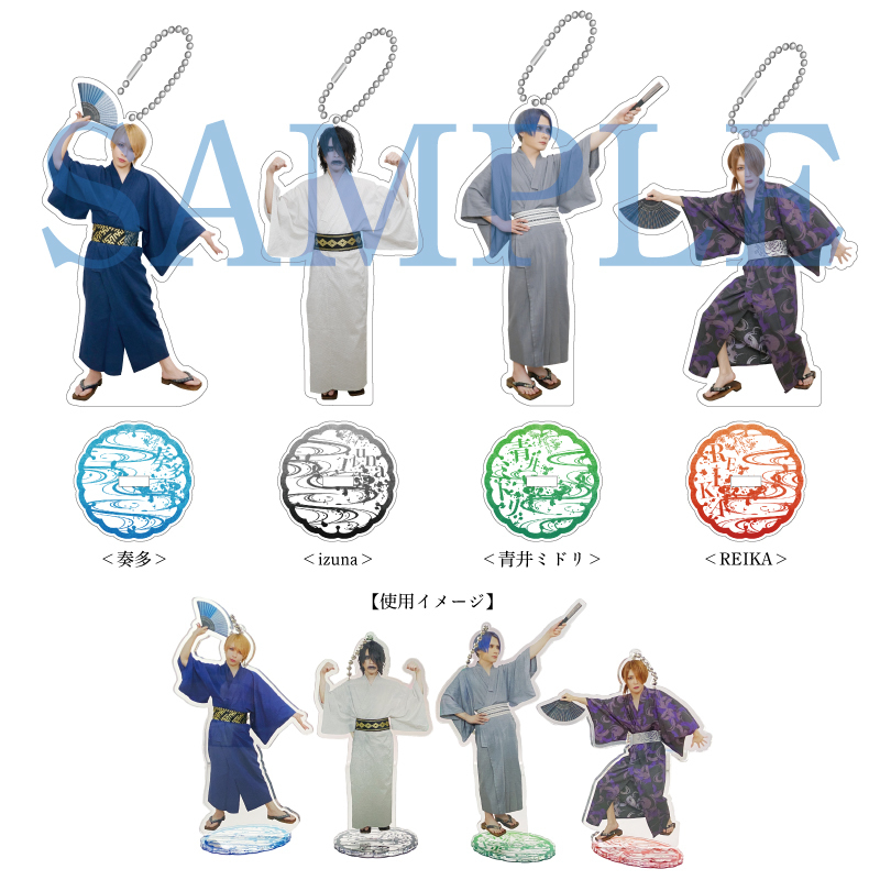 完売につき、ZOMBIE「アクリルスタンドキーホルダー(2022_B)着用
