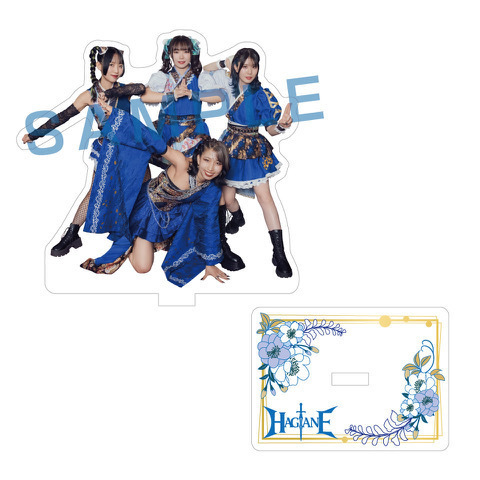 新品 HAGANE メンバー5人 アクリルスタンド HAGANEグッズ(一部商品)の販売をいたします！ | silkroadstore