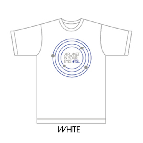 「LIVE TRIANGLE VER.1.0」A Planet in Your Eyes TEE (ホワイトL)