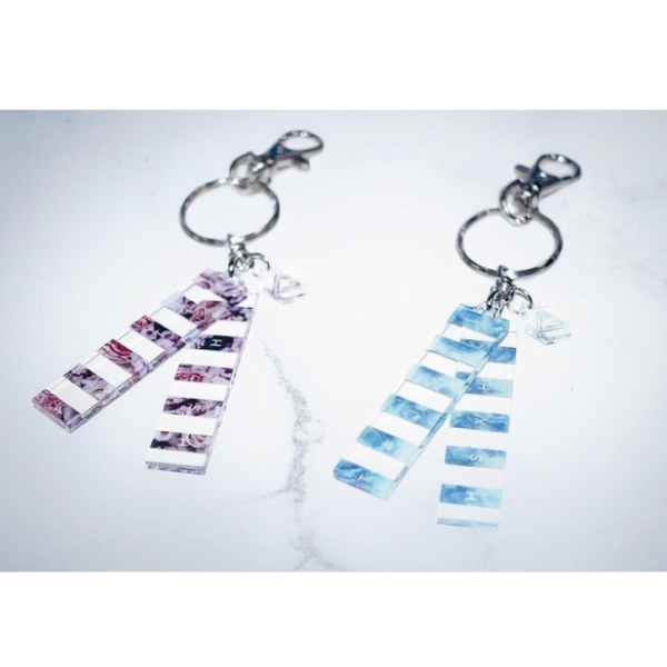 THE SIXTH LIE 6 Lines Bag Charm(Flower / Marble)