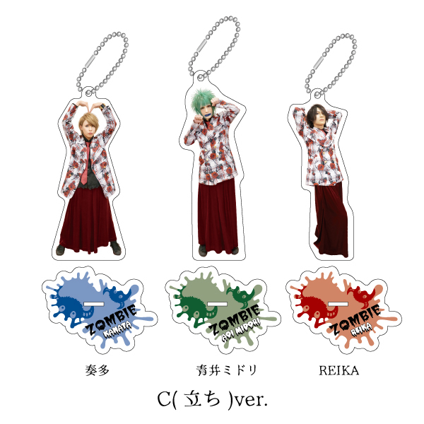 「真夏の死闘-2019- 恐怖の2MANバトル編」アクリルキーホルダーC(立ち)ver.