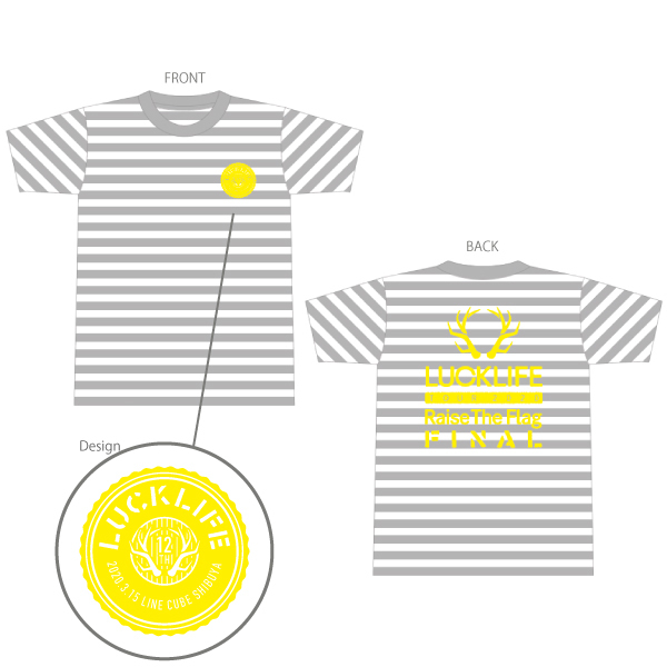 【Raise The Flag Tour】<伝説の>渋公・ニュータイプTシャツ 12th ver.