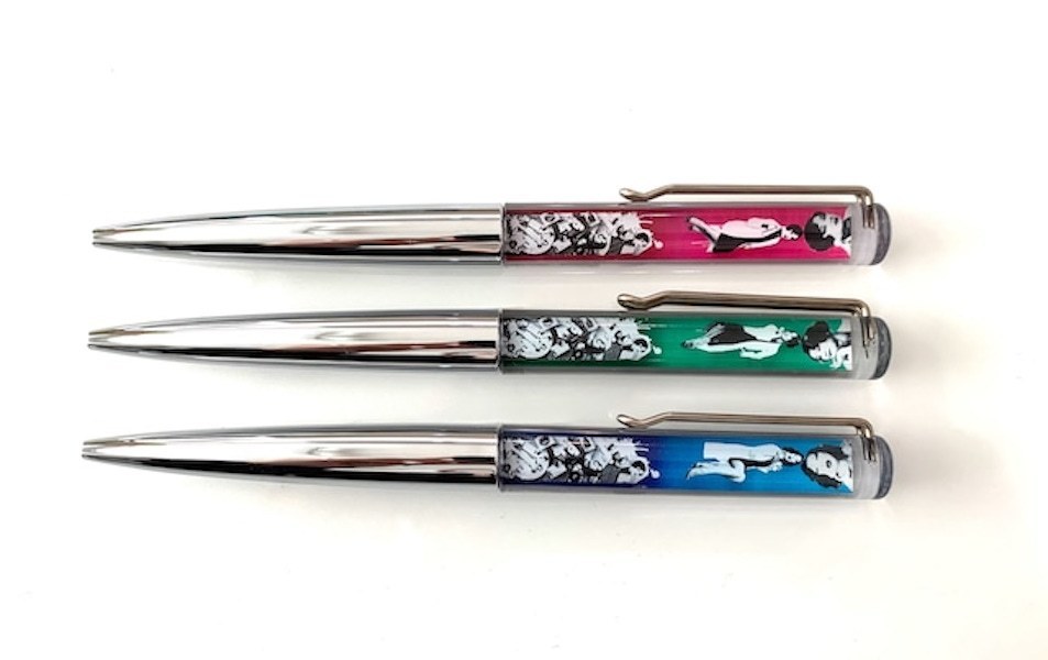 「色、色々」デンマーク製フローティングペン３本セット