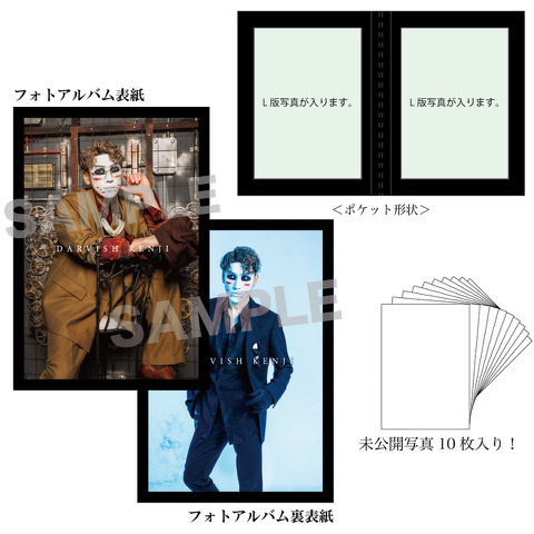 ゴールデンボンバー　樽美酒研二　歴代バースデーガチャ　バースデーフォトセット 樽美酒研二バースデー2025】樽美酒研二メモリアルフォトアルバム(2025年)