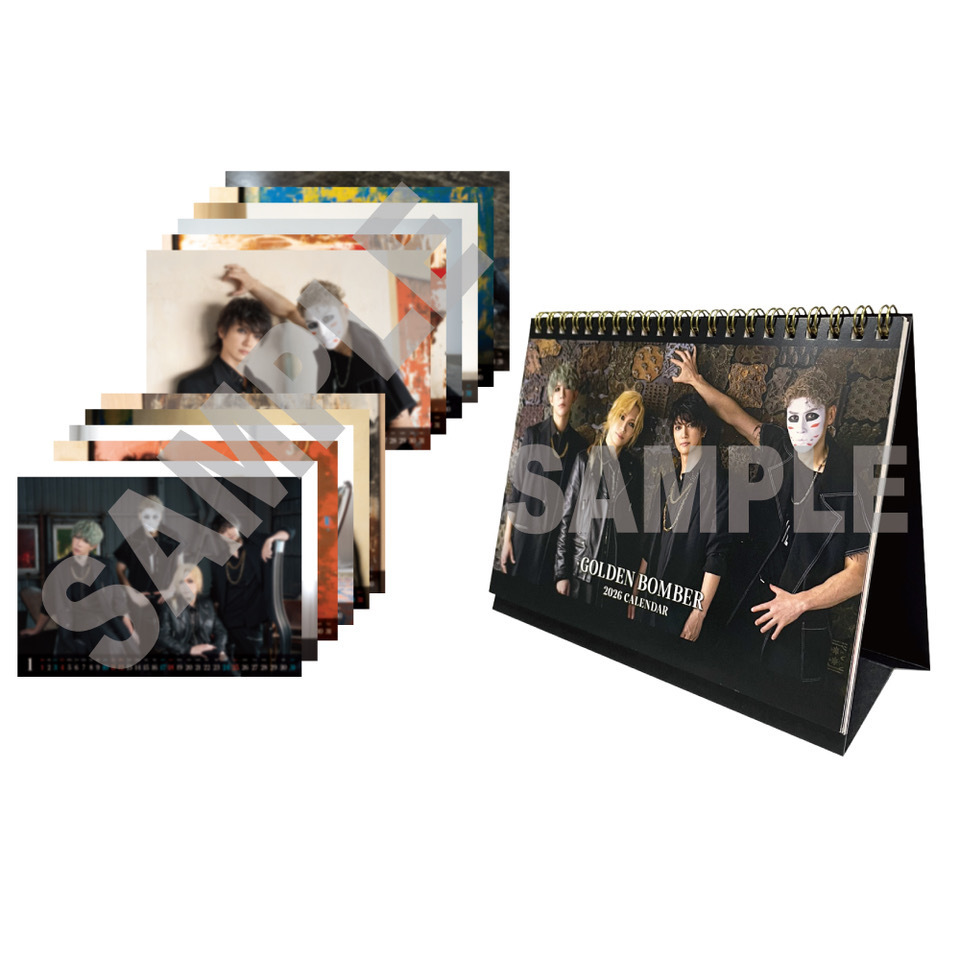 【全国ツアー2025 「喜矢武豊」】2026年卓上カレンダー