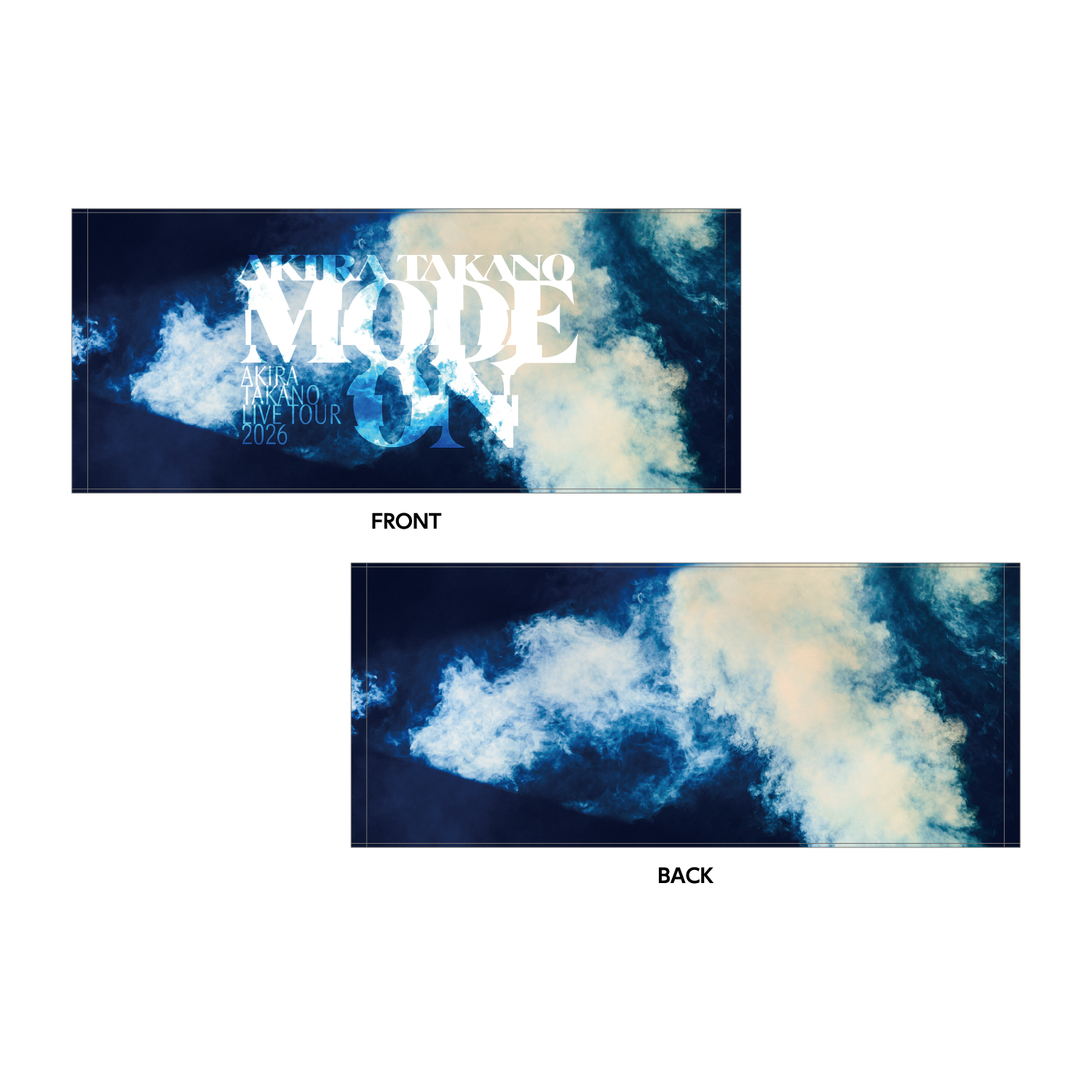 【AKIRA TAKANO LIVE TOUR 2026 MODE ON】フェイスタオル