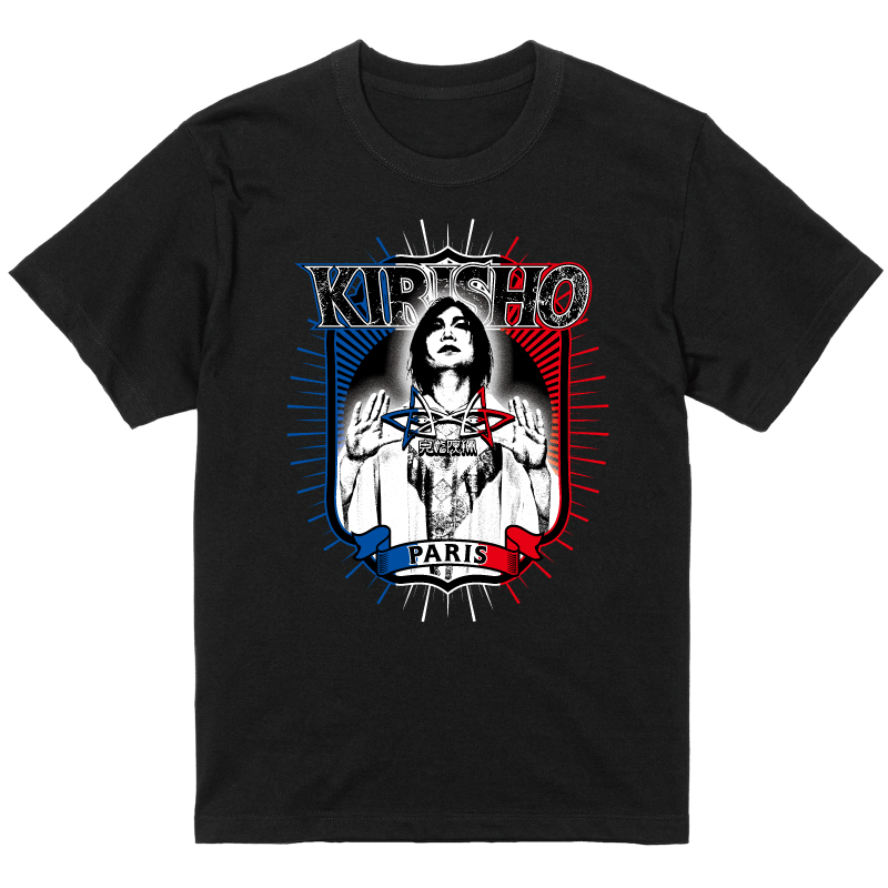 バンドTシャツ風パリTシャツ