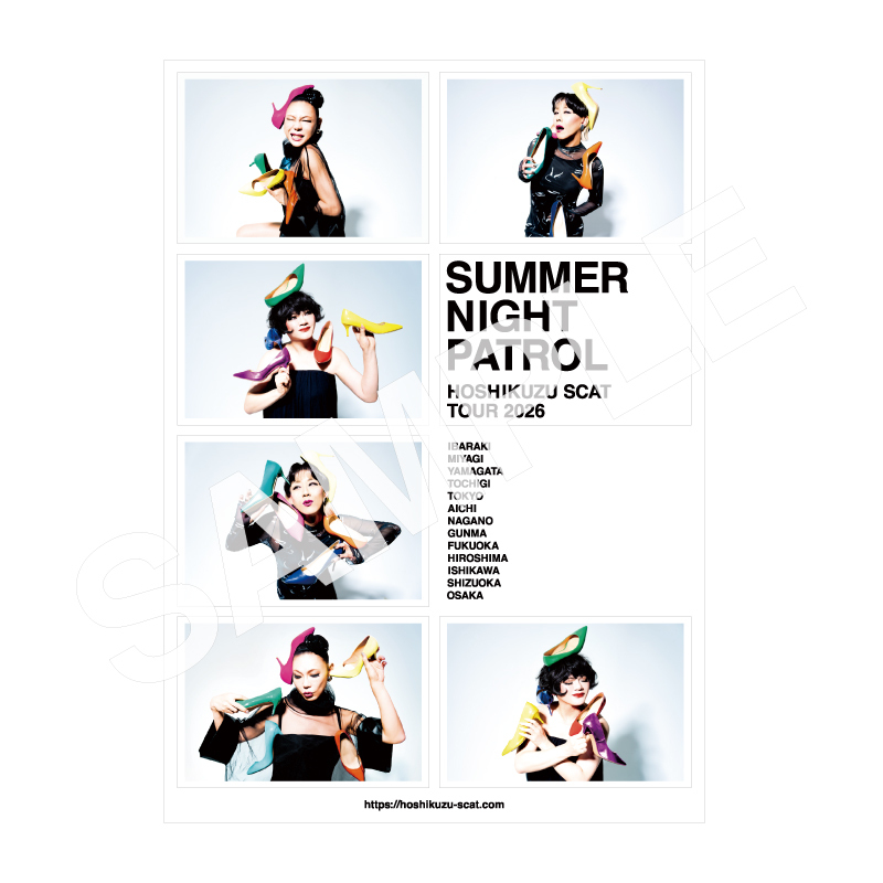 【TOUR 2026 “SUMMER NIGHT PATROL”】ステッカーシート